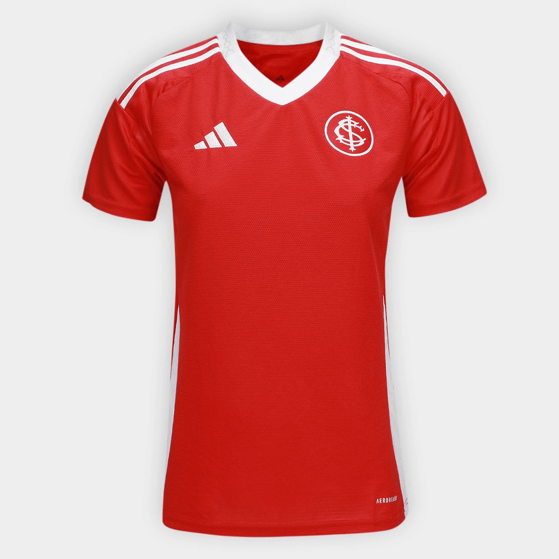 CAMISA FEMININA INTERNACIONAL TITULAR I 2025/26 TORCEDOR VERMELHA