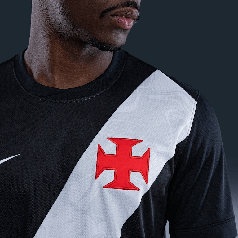 CAMISA VASCO TTULAR I 2025/26 MASCULINA TORCEDOR PRONTA ENTREGA